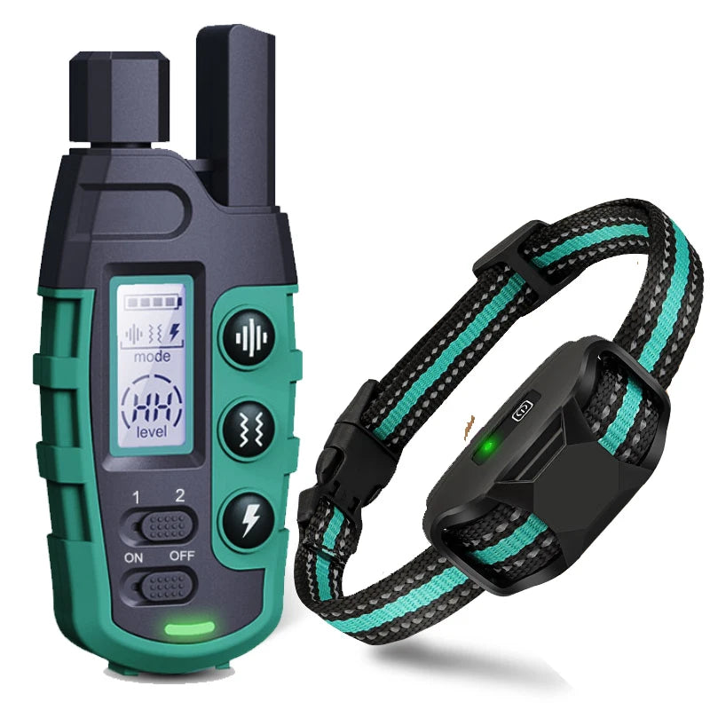 Electric Dog Training Collar Remote Control With Shock Vibration sounds